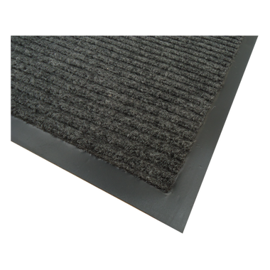 TAPETE DE ALFOMBRA GOLDEN SERIES DUAL RIB GRIS DE 0.90 X 0.60 MTS