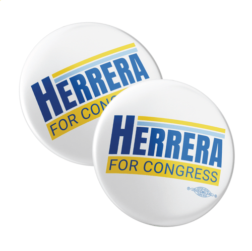 Jordan Herrera - White Colorway (2.25" Pin-Back Button -- Pack Of Two!)
