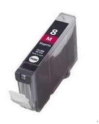 Canon CLI-8M, CLI-8 Magenta, Compatible Magenta Printer Ink Cartridge for select Canon PIXMA Printers