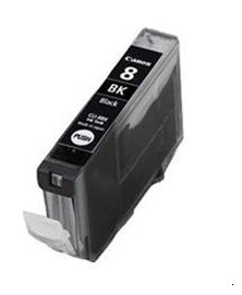 Canon CLI-8BK, CLI-8 Black, Compatible Black Printer Ink Cartridge for select Canon PIXMA Printers