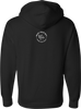 WOI Brand | WhyPhi Collection White Black Red Crew Hoodies Back