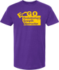 WOI Brand | EGO Purple Yellow Crew Unisex Tees Front