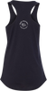 WOI Brand | WhyPhi Black White Red Racerback Tanks Back