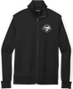 One Love Remnant FDN - Athletic Dept. Training Tricot Sleeve Stripe Track Jacket Black White Front