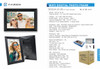 FRAMEO Digital Picture Frame 10.1 Inch, WiFi Digital Photo Frame 1280 * 800 FHD IPS Touch Screen with 16GB Storage, Wall Mountable, Auto-Rotate, Share Photos and Videos via App from Anywhere