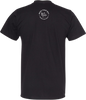 WOI Brand | Branded Black White Crew Unisex Tees Back
