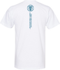 NSA Sportswear | Feel The Teal Unisex White Tee Back