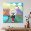 WOI Brand | "Hamski Da Fellow" 16x16 Wall Art 