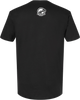 Reggae Jerk Brand - Logo Crew Unisex Tee Black White Back