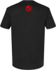 Reggae Jerk Brand - JERK!! Crew Unisex Tee Black Red Back