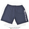 Hispaniola Port & Trade Company | "Haitian By Nature" Navy White Premium Unisex Cotton Fleece Shorts