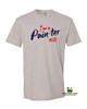 Marvelous Artz | PP Collection Pain-ter Tees Heather Grey Navy Red Front