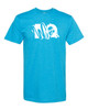 Warwick D | "WD" Turquoise Premium Fit Crew Front