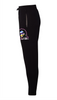 JC DaBizness - Kendal Black Unisex Joggers Side