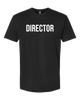 NaturalBoy Gear® - Director Fit Crew Tee Black White