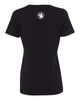 NaturalBoy Gear® - Branded FC Fit Crew Ladies Tee Black White