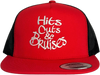 Hits, Cuts & Bruises Podcast - HCB Branded Trucker Hats Red, Black, White