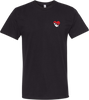 One Love Remnant FDN - Iconic Crew Unisex Tee Black White Red Front