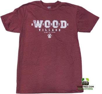PC - Rep Ur Hood NorthWOOD Heather Cardinal Premium Crew PC - Rep Ur Hood NorthWOOD Heather Cardinal Premium Crew
