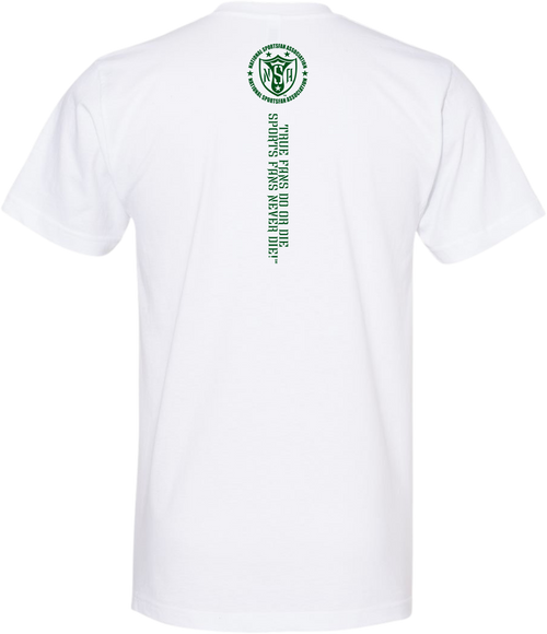 NSA Sportswear | U Already Know Unisex White Tee Back