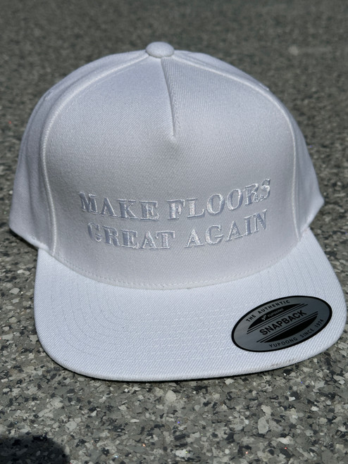 Magic Mike Epoxy - Make Floors Great Again Hats White, White