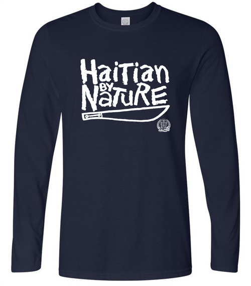 Hispaniola Port & Trade Company HBN Since 1804 LS Crew NVY