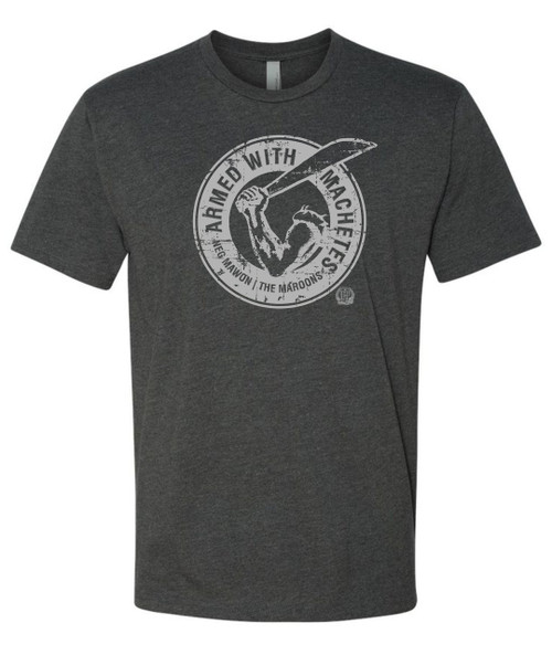 Hispaniola Port & Trade Company AWM Since 1804 Triblend Racerback Crew Vin Black
