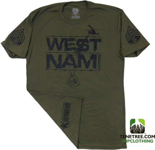 Pipclothing - Rep Ur Hood "West Nam" Army Premium Crew