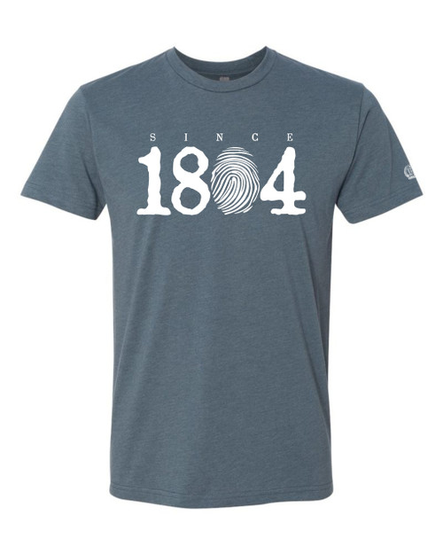 Hispaniola Port & Trade Company Since 1804 Heather Indigo White