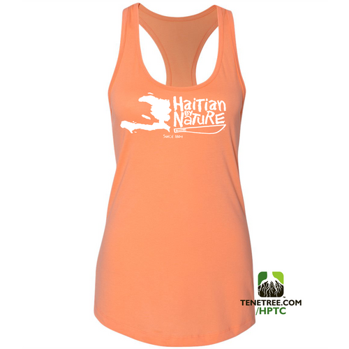 HISPANIOLA PORT & TRADE COMPANY HBN MAP RACERBACK TANK ORANGE