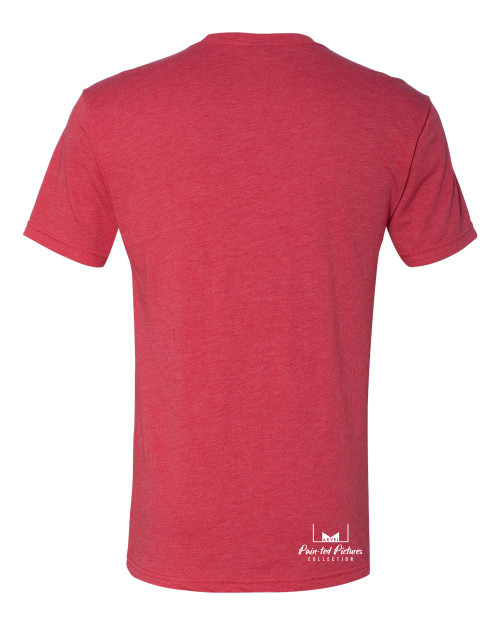 Marvelous Artz | PP Collection Pain-ter Tees Heather Red Black White Back