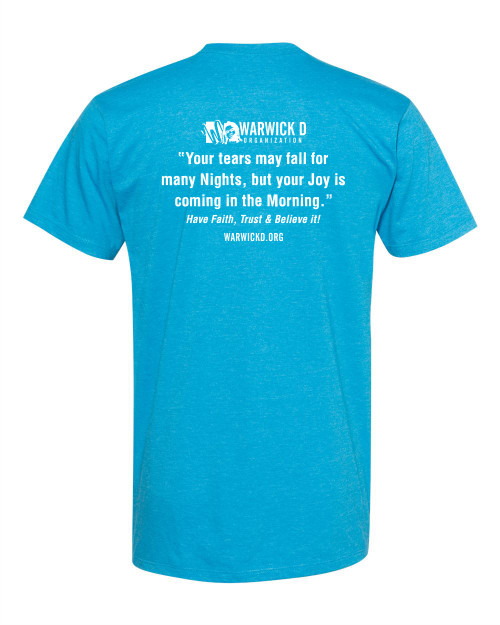Warwick D | "Signature Logo" Turquoise Premium Fit Crew Back