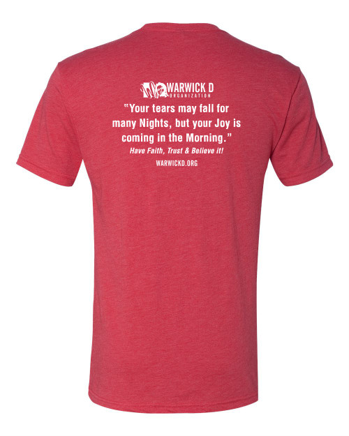 Warwick D | "WD" Red Premium Fit Crew Back