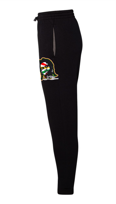 JC DaBizness - Irie Black Unisex Joggers Side