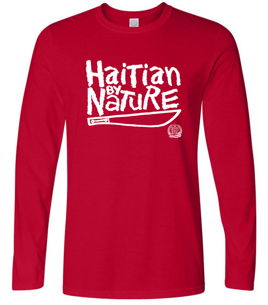 Hispaniola Port & Trade Company HBN Since 1804 LS Crew CRD RED