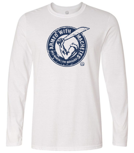 Hispaniola Port & Trade Company AWM Since 1804 Long Sleeve Crew White
