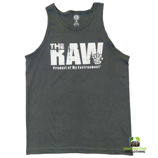 - Rep Ur Hood "Raw Environment" Dark Grey Tank