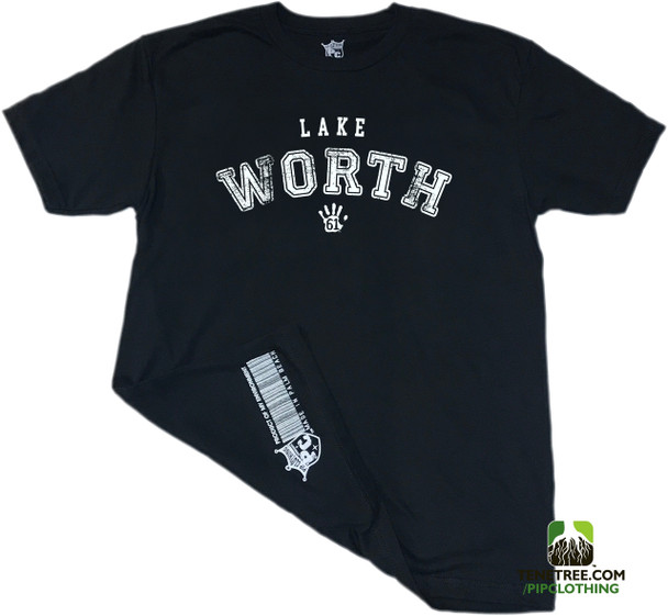 Pipclothing - Rep Ur Hood "Lake Worth" Black Crew