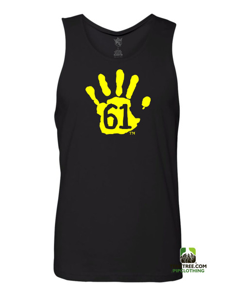 Pipclothing - Rep Ur Hood "Hand61" Black-Lemon Tank
