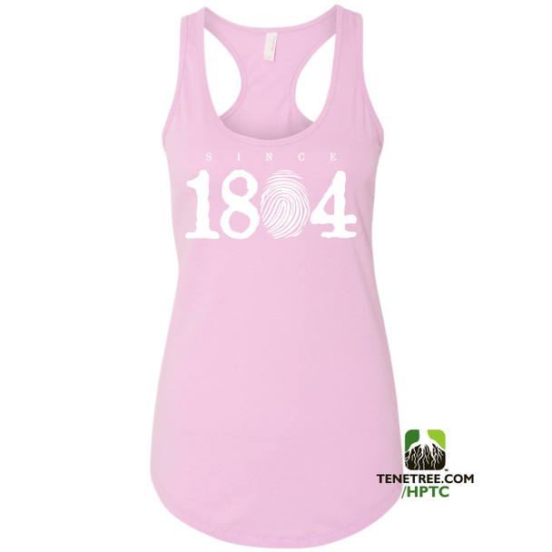 Hispaniola Port & Trade Company Since 1804 Ladies Crew Lilac White