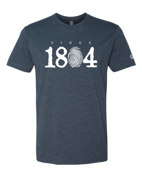 Hispaniola Port & Trade Company Since 1804 Heather Navy White