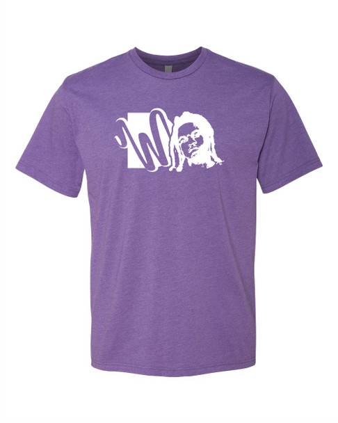 Warwick D | "WD" Purple Premium Fit Crew Front