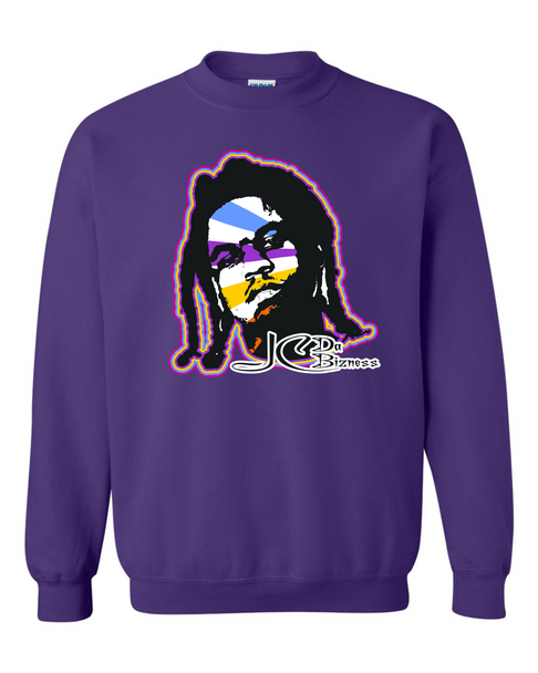 JC DaBizness - Kendal Purple Crew Sweater