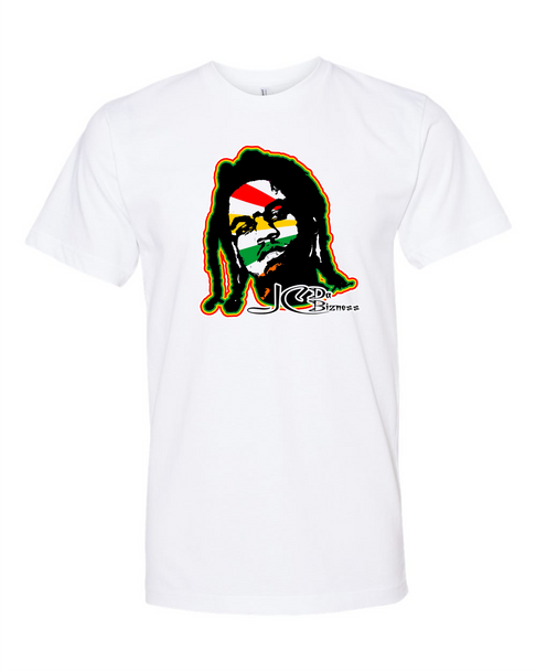 JC DaBizness - Irie White Crew T-shirt