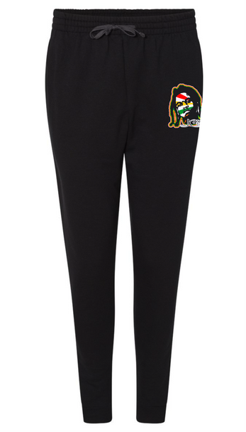JC DaBizness - Irie Black Unisex Joggers Front