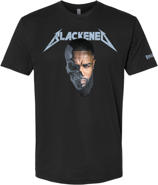 Mginati Brand | Blacked Special Edition Black Crew Unisex Tee Front