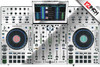 Denon Prime 4 Skinz - Metallics