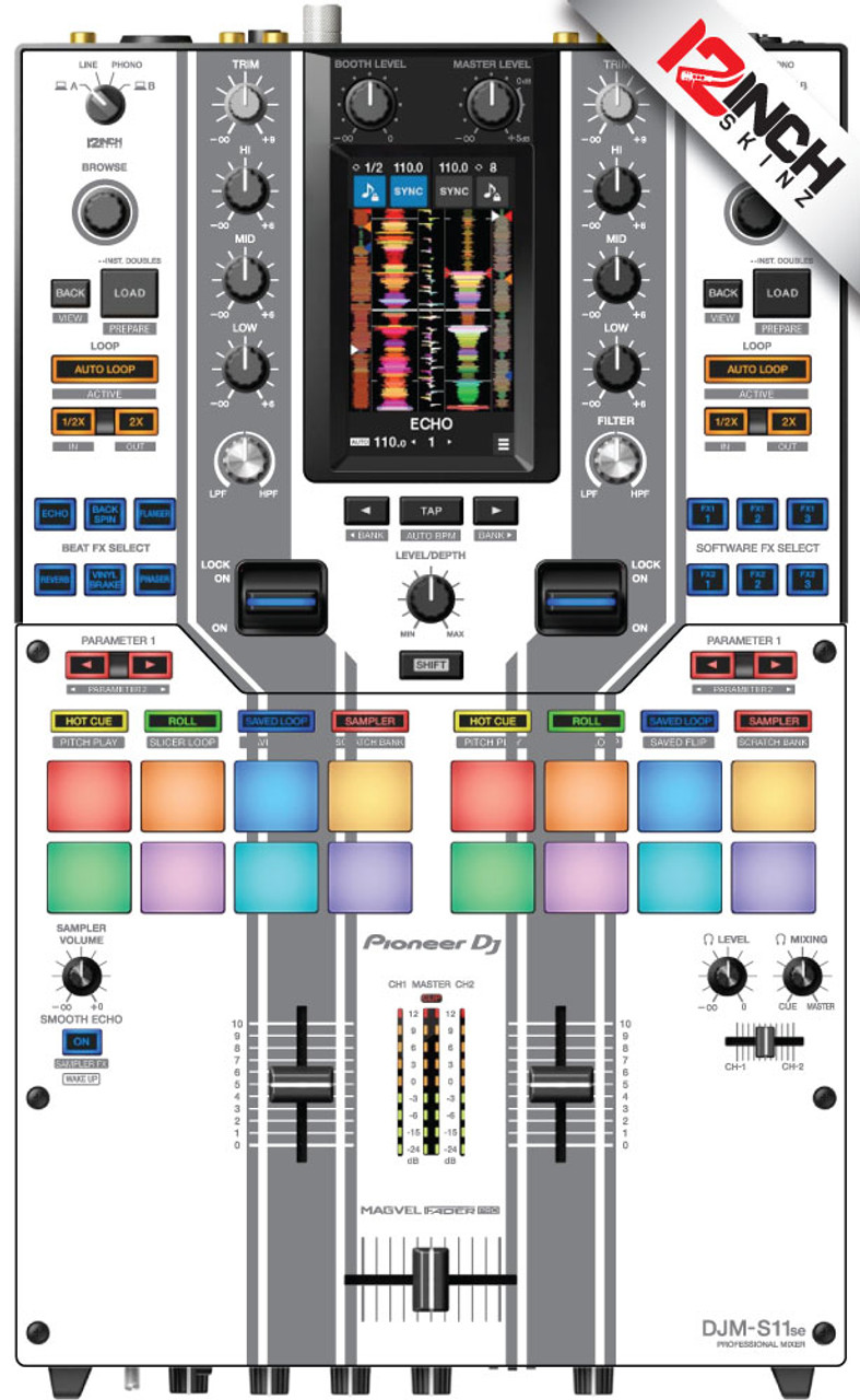 Pioneer DJM-S11 Skinz - Special Edition Colors