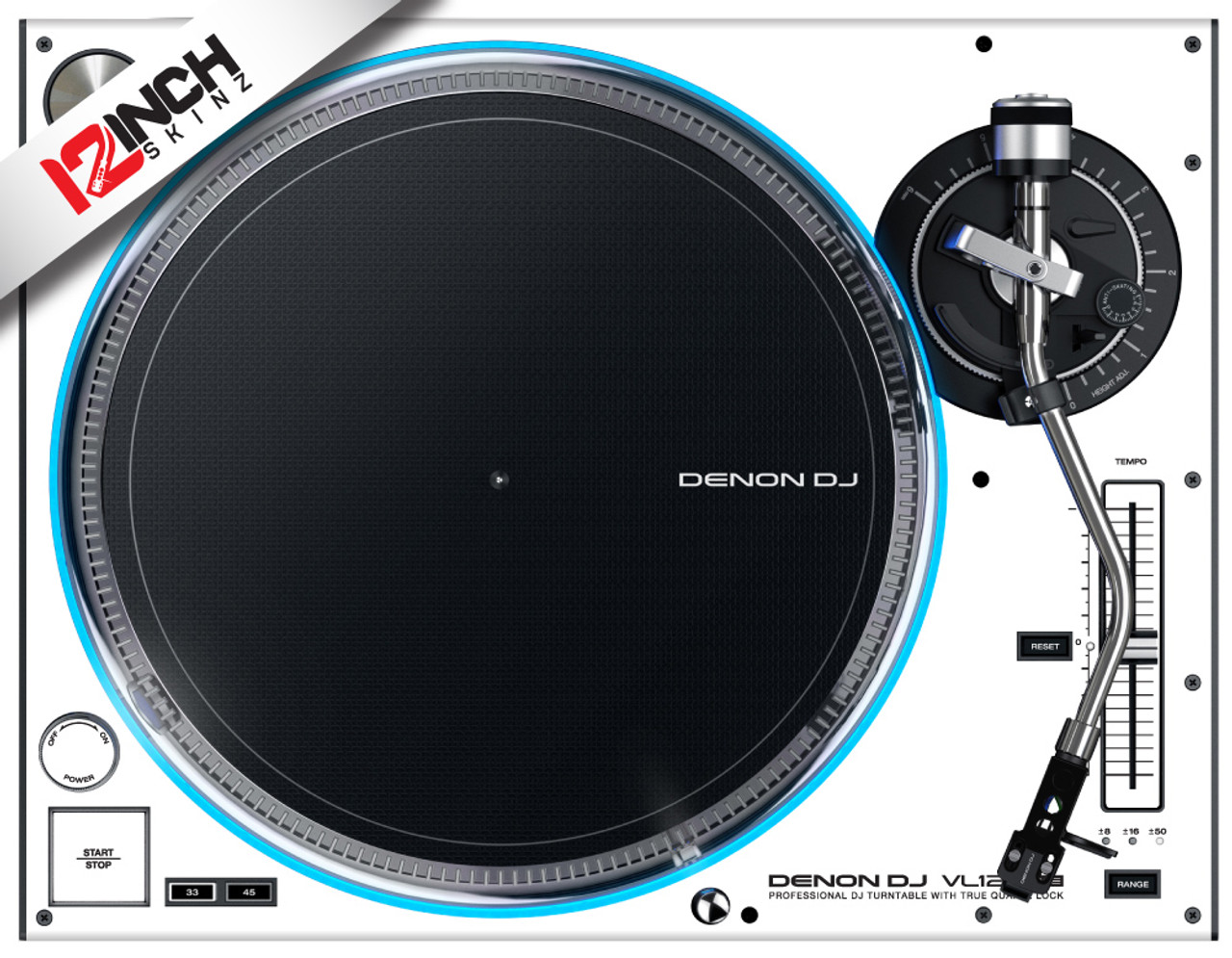 Denon VL12 Turntable Skinz (PAIR) - Colors