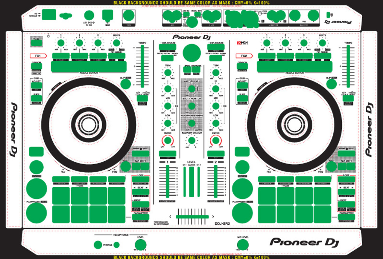 Pioneer DDJ-SR2 Skinz- CUSTOM